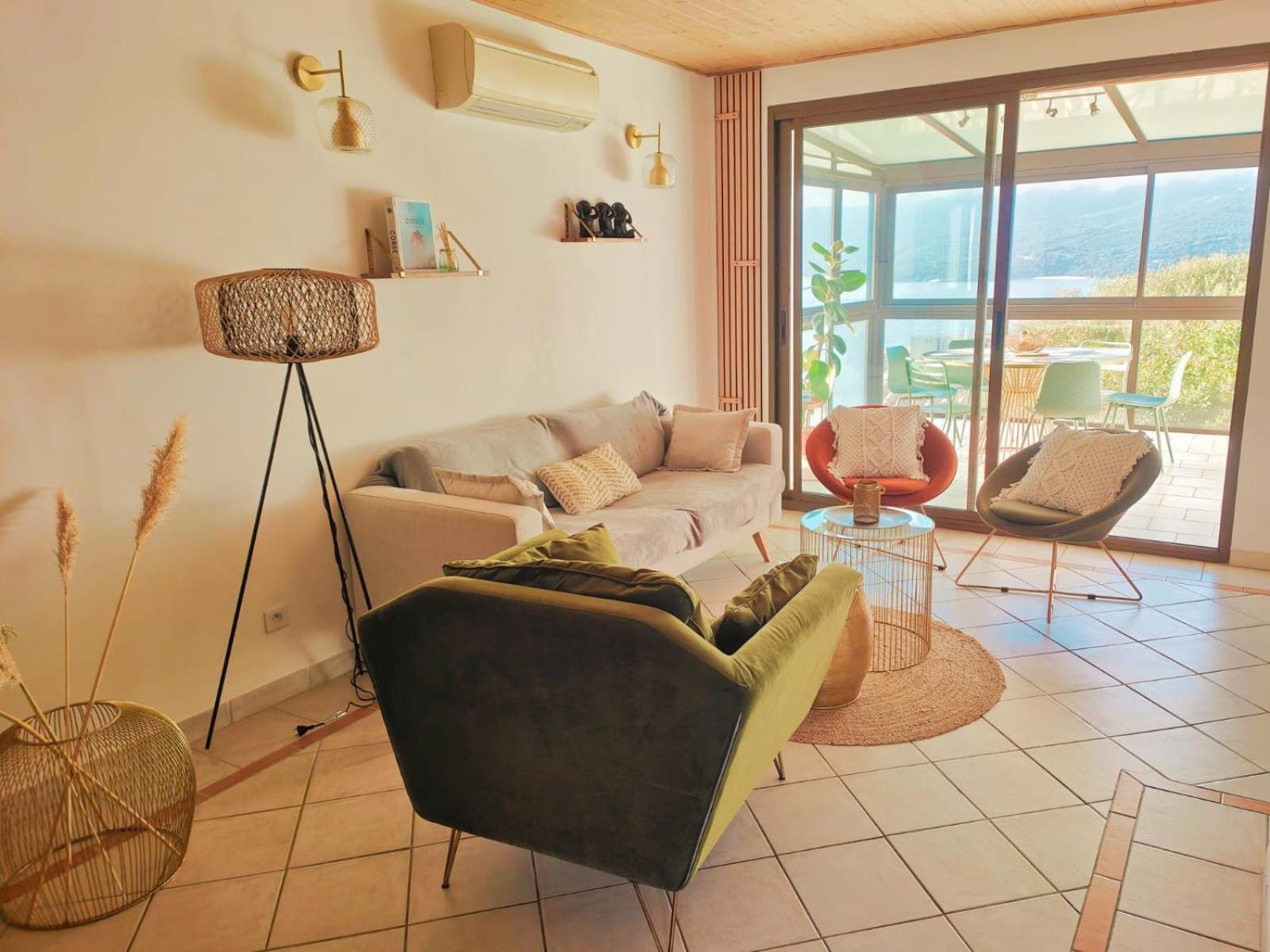 Charmante Petite Maison Magnifique Vue Mer 프로프리아노 외부 사진